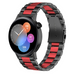 Correa acero Huawei Watch GT 3 42mm (negro/rojo)