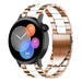 Correa acero Huawei Watch GT 3 42mm (oro rosa/blanco)