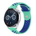 Correa deportiva Huawei Watch GT 3 46mm (aguamarina/azul)