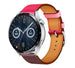 Huawei Watch GT 3 46mm Leather Strap (Pink/Red-Brown)