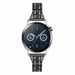 Correa acero diamantes Huawei Watch GT 3 46mm (negro)