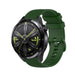 Correa silicona lujo Huawei Watch GT 3 46mm (verde militar)