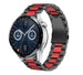 Correa acero Huawei Watch GT 3 46mm (negro/rojo)