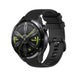 Correa silicona lujo Huawei Watch GT 3 46mm (negra)