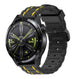 Correa deportivo hebilla Huawei Watch GT 3 46mm (negro/amarillo)
