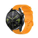 Correa silicona lujo Huawei Watch GT 3 46mm (naranja)