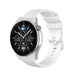 Correa silicona lujo Huawei Watch GT 3 Pro 46mm (blanco)