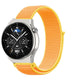 Correa nylon Huawei Watch GT 3 Pro 46mm (amarillo claro)