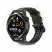 Correa silicona/cuero Huawei Watch GT Runner (verde)