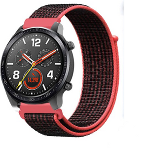 huawei-watch-gt-nylon-bandje-zwart-rood
