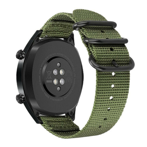 Correa nylon con hebilla Coros Apex 42mm (verde)