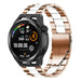 Correa acero Huawei Watch GT Runner (oro rosa/blanco)