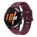 Huawei Watch GT 2 42mm Silicone Strap Patterned (Burgundy)