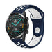 Correa deportiva Huawei Watch GT/GT 2 (azul/blanco)