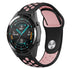 Correa deportiva Huawei Watch GT/GT 2 (negra/rosa)