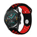 Correa deportiva Huawei Watch GT/GT 2 (negro rojo)