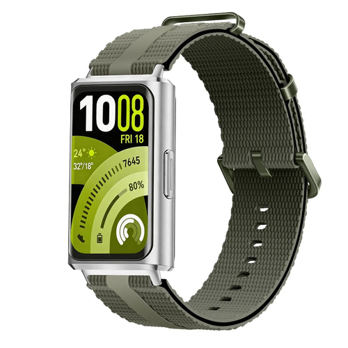 huawei band 11 pro silicone band green