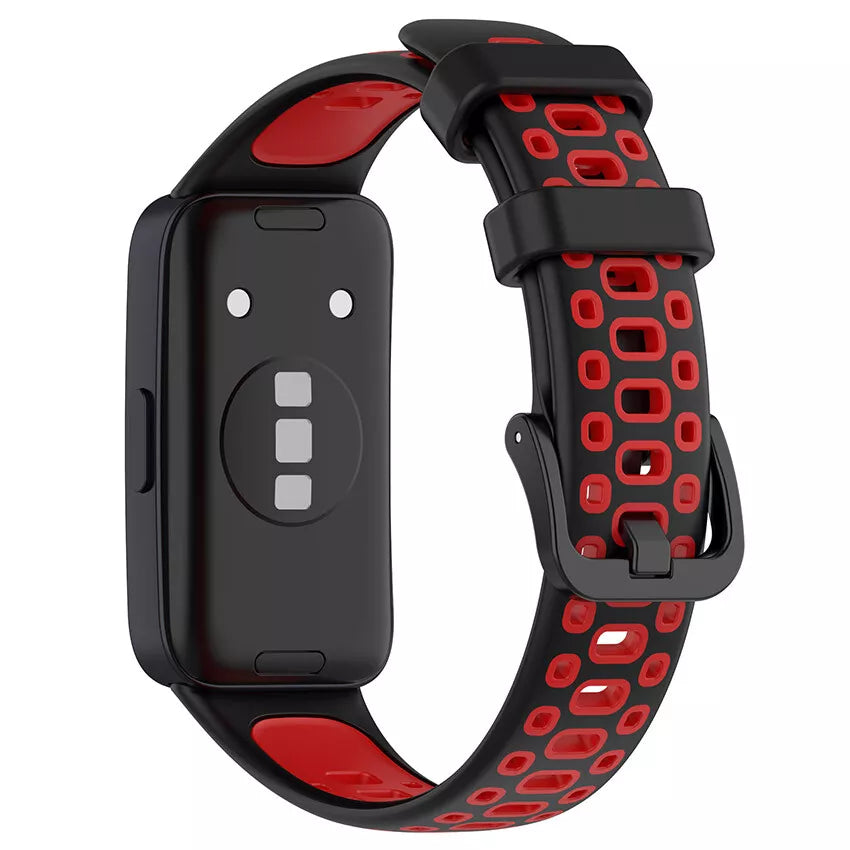 Huawei Band 10 Sport Strap (Black/Red)