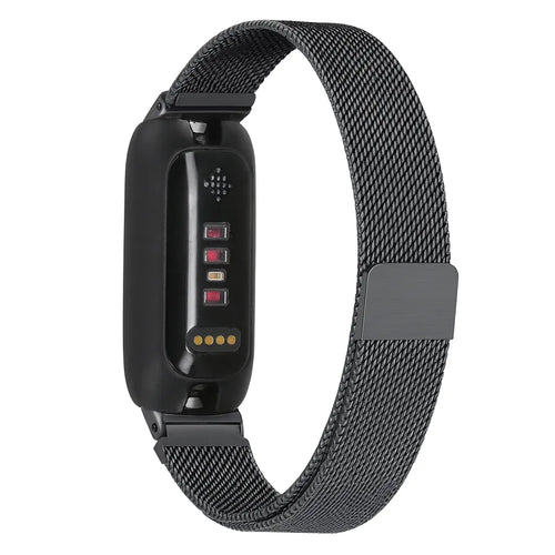 Correa milanesa Fitbit Inspire 3 (negro)
