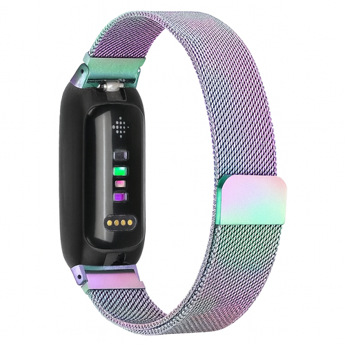 Correa milanesa Fitbit Inspire 3 (arcoíris)