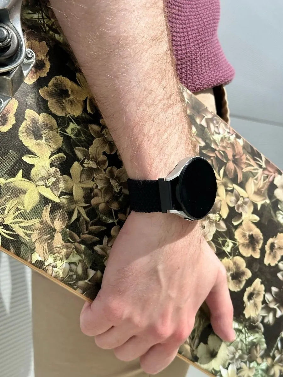 Suunto Run Adjustable Braided Strap (Black)