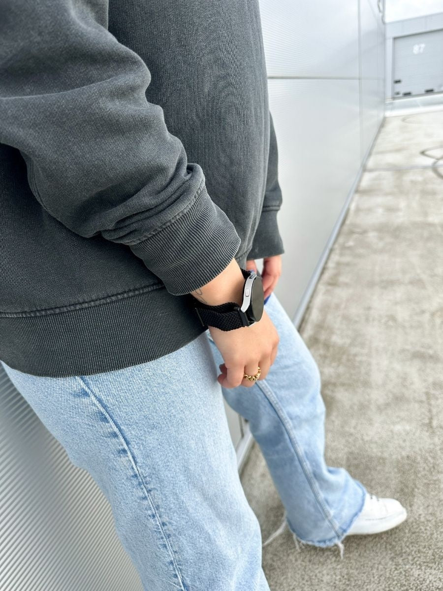 Suunto Vertical Adjustable Braided Strap (Black)