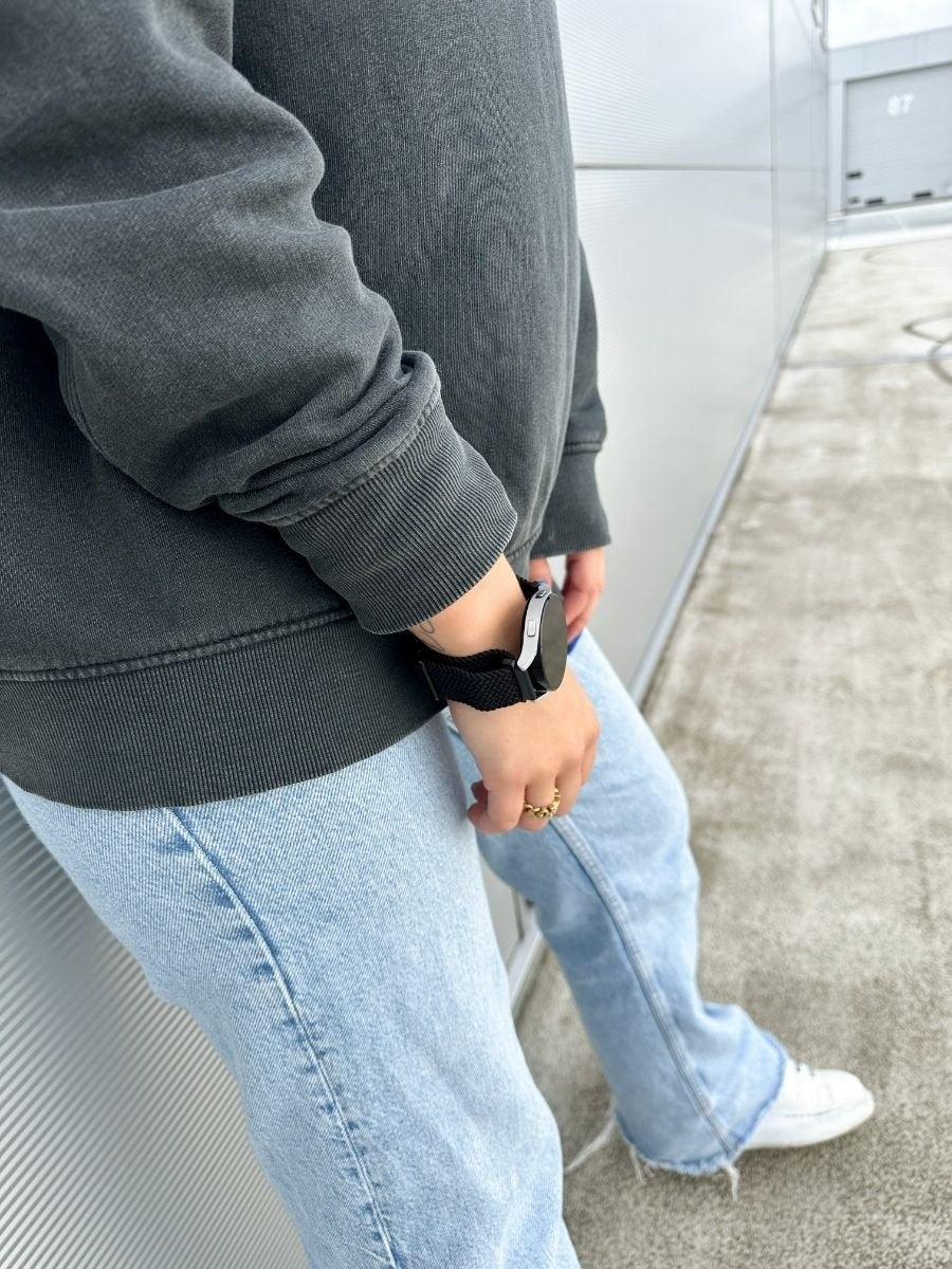 Suunto Run Adjustable Braided Strap (Black)