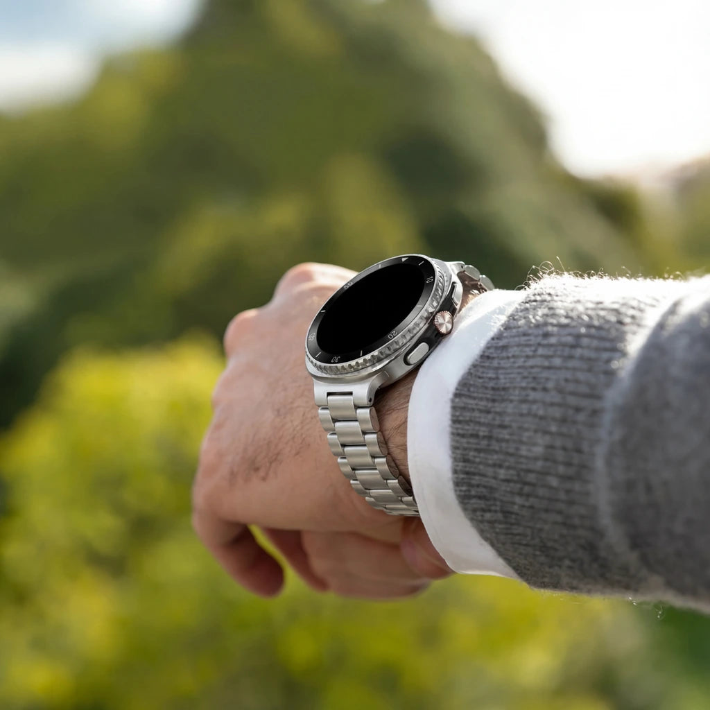 Correa acero Samsung Galaxy Watch 8 - 44mm (plateado)