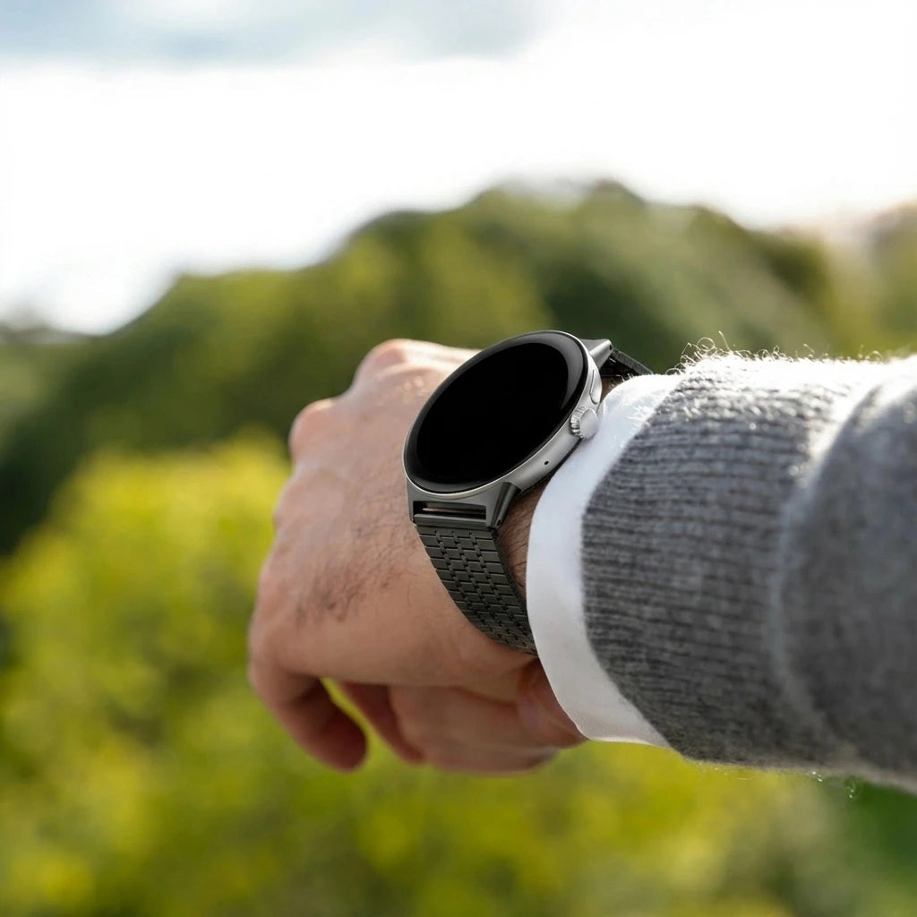 Correa acero de luxe Google Pixel Watch 1/2 (noir)