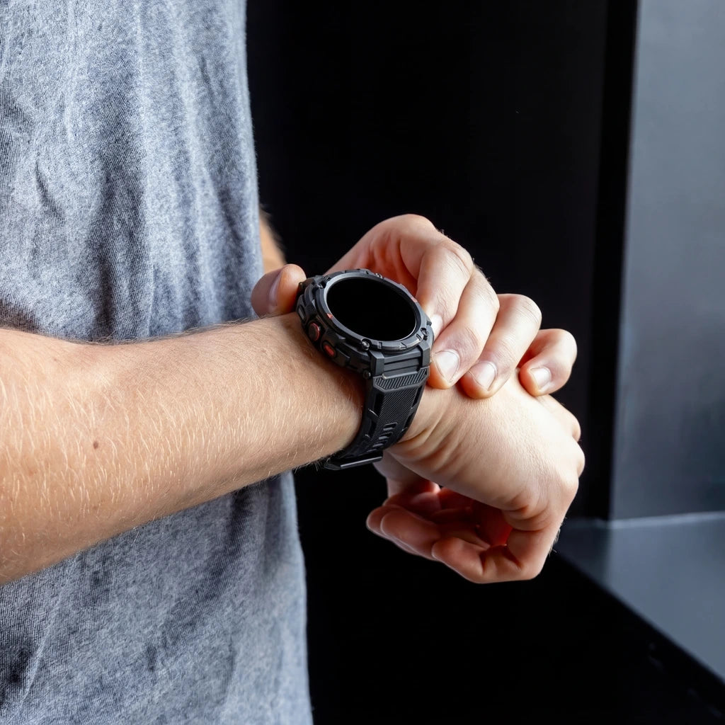 Samsung Galaxy Watch Ultra TPU Strap with Frame (Black)