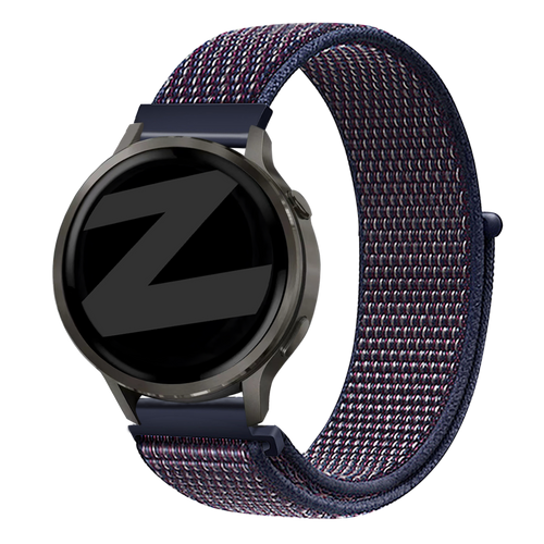 Bandz Garmin Forerunner 170 Nylon Loop Strap (Indigo)