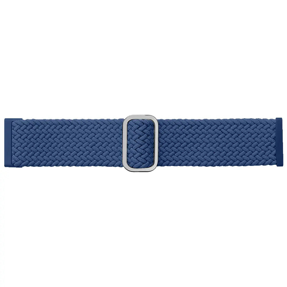 Fitbit Versa 3 Adjustable Woven Strap (Blue)