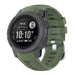 Garmin Instinct 2s Silicone Strap (Dark Green)