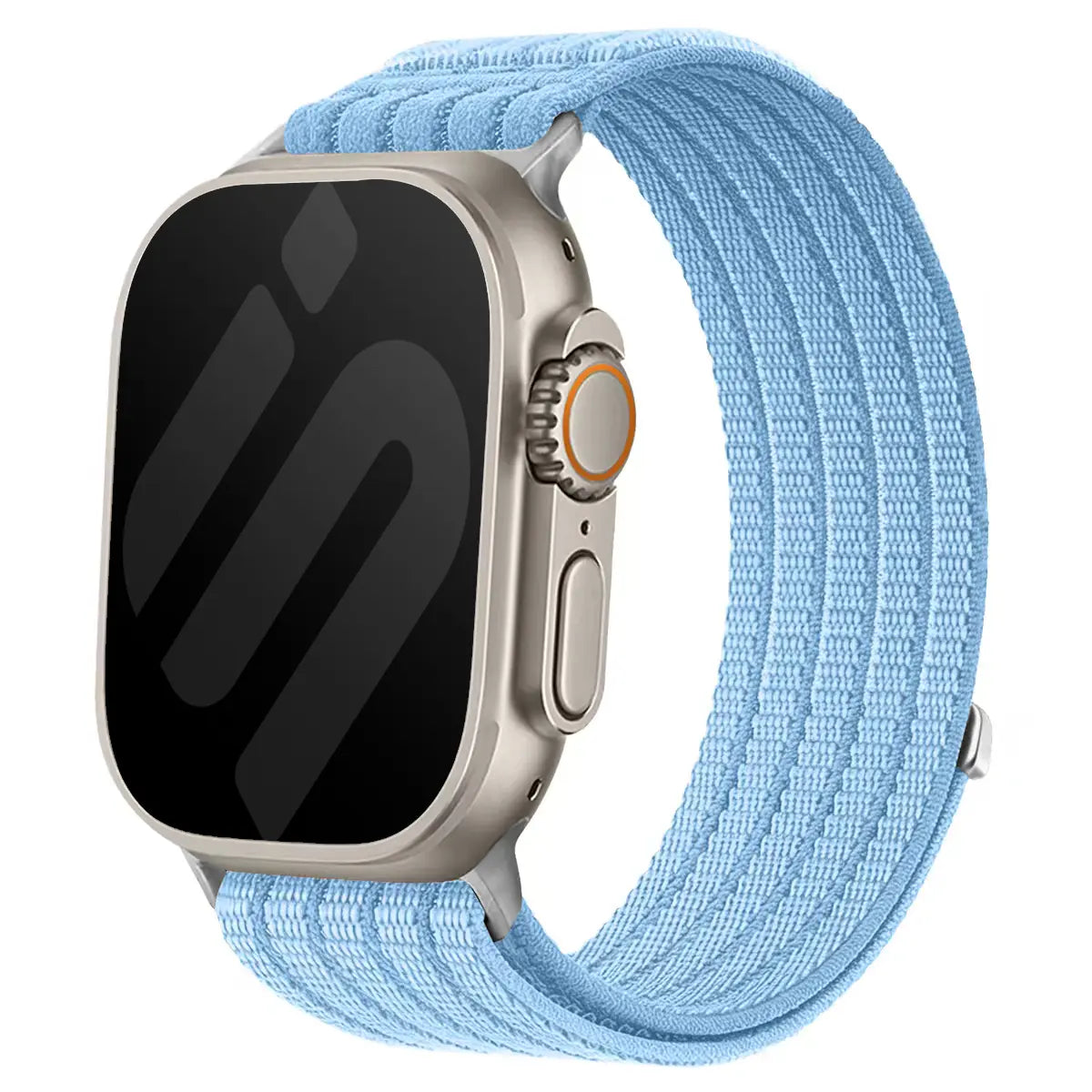 Apple Watch Ultra Thin Nylon Strap (Light Blue)