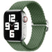 Correa nylon  trenzada Apple Watch (verde)