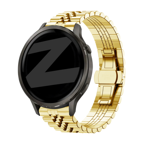 Bandz Correa acero 'Jubilee' Garmin Forerunner 265s (dorado)