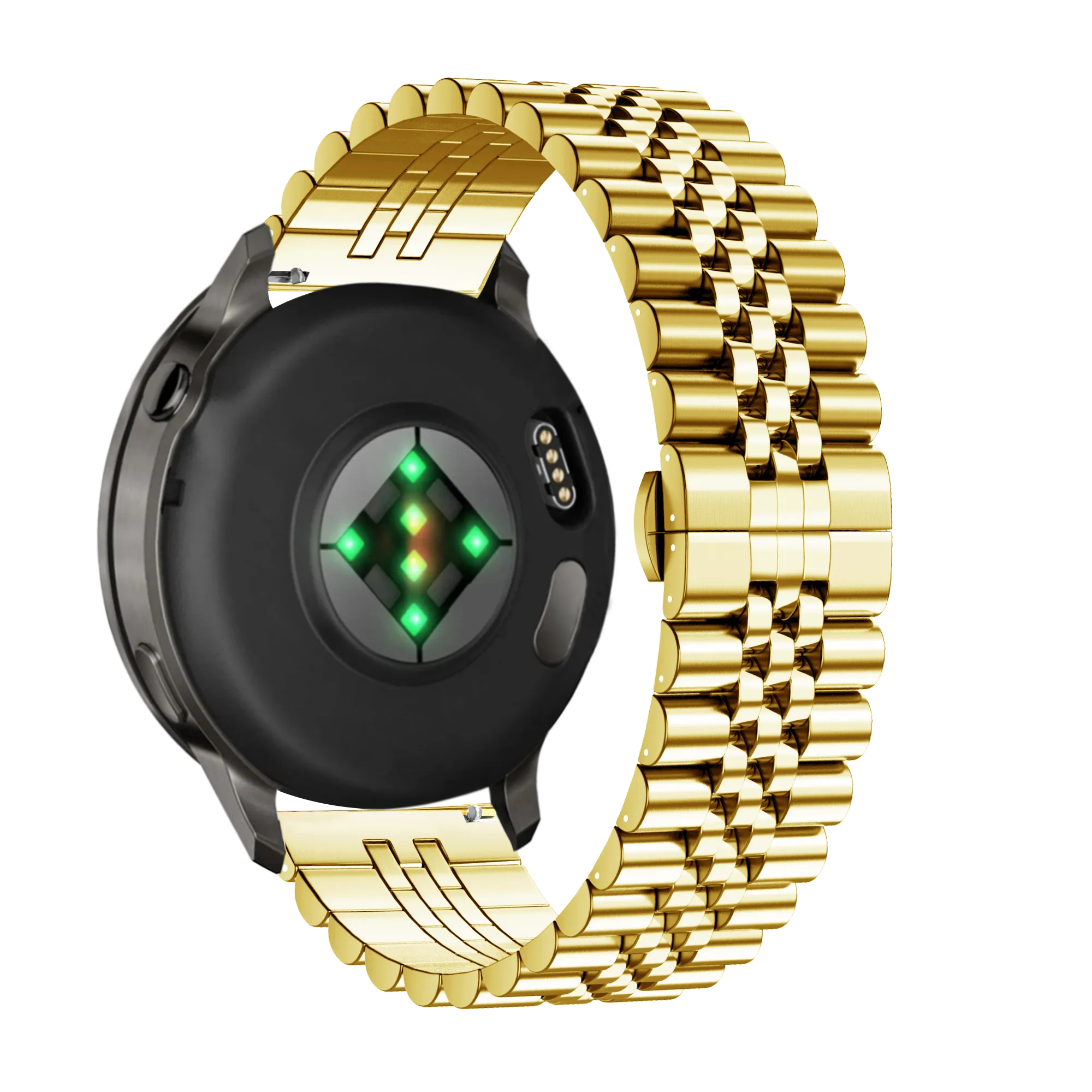 Bandz Garmin Venu 4 - 41mm Steel Strap 'Jubilee' (Gold)