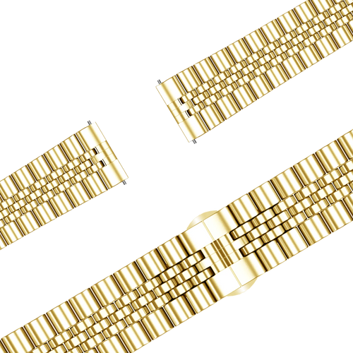 Bandz Correa acero 'Jubilee' Garmin Forerunner 265s (dorado)