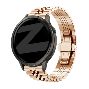 Bandz Correa acero 'Jubilee' Garmin Forerunner 265s (rosa dorado)