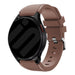 Correa silicona Samsung Galaxy Watch FE (café marrón)