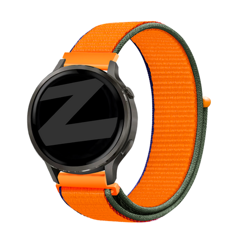 Bandz Garmin Venu 2s Nylon Loop Strap (Kumquat)