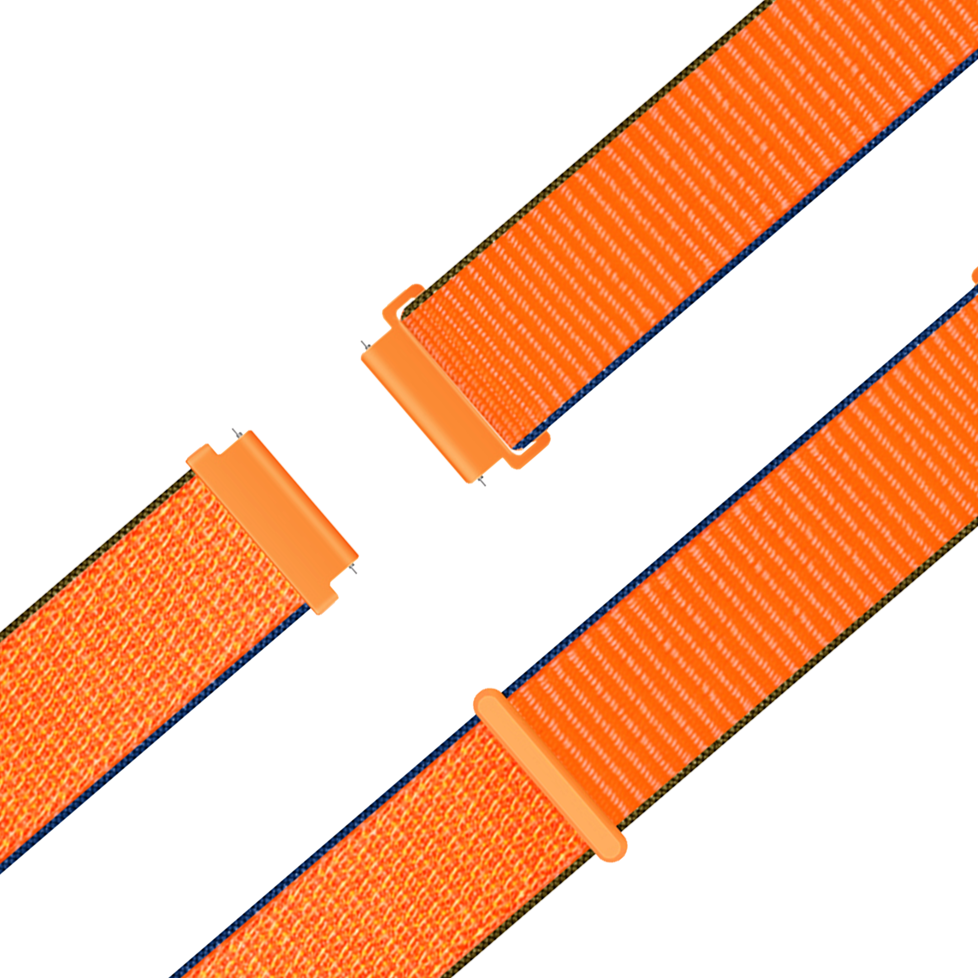 Bandz Correa nylon Loop Garmin Forerunner 265s (naranja)