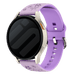 Correa silicona 'Flores' Amazfit GTS 3 (lavanda/purpura)