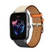 Amazfit GTS 3 Leather Strap (White/Dark Blue)