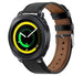 Correa cuero Samsung Gear Sport (negro apretado)