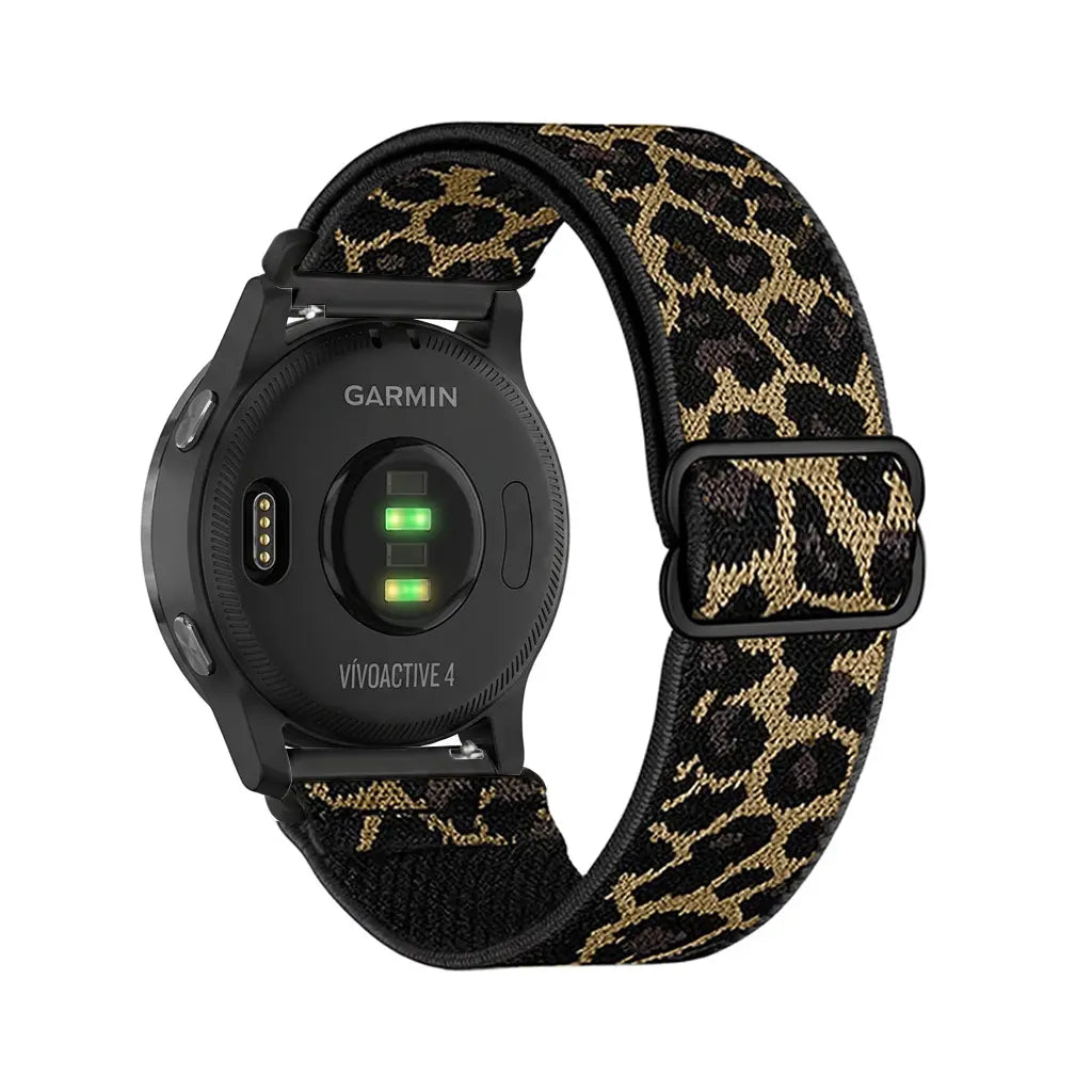 Correa elástica Huawei Watch 5 - 42mm (Leopardo)