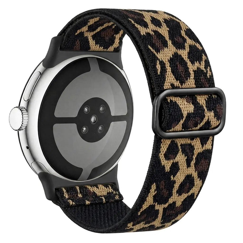 Google Pixel Watch 3 - 41mm Elastic Strap (Leopard)