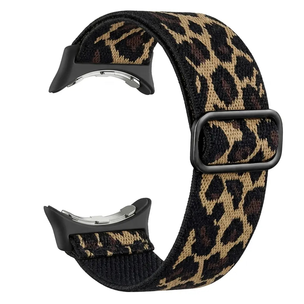 Google Pixel Watch 5 - 41mm Elastic Strap (Leopard)