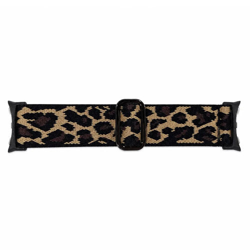 Google Pixel Watch 4 - 41mm Elastic Strap (Leopard)
