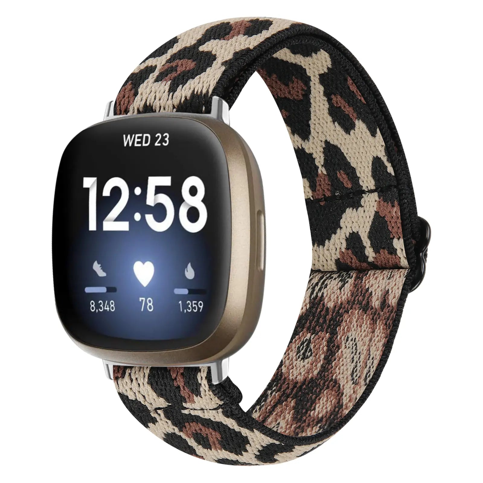 Fitbit Sense Elastic Strap (Leopard)